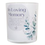 Life Remembered Memorial Candle