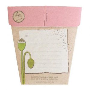 Poppy Seeds Gift Packet Back