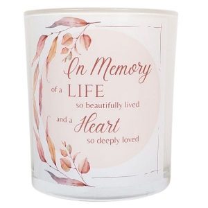 Sp Deeply Loved Memorial Candle