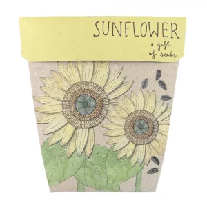 Sunflower Seed Gift Packet Front