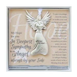 Always By Your Side Angel Memorial Ornament