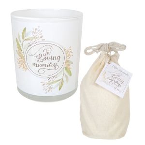 Candle For Comfort Box Sympathy Hamper Candle