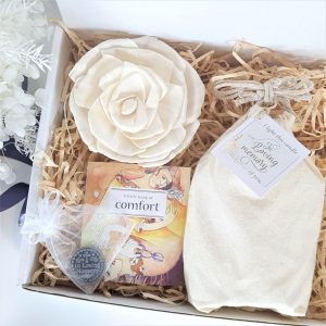 Candle For Comfort Box Sympathy Hamper Gift Boxed