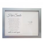 Her Smile Verse Photo Frame