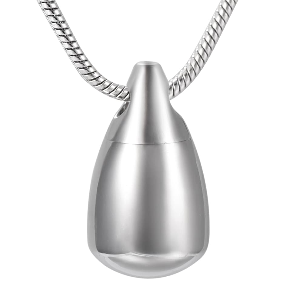 teardrop memorial pendant