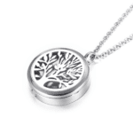Round Tree Of Life Memorial Pendant