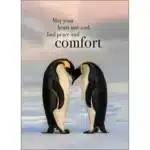 Peace and Comfort Sympathy Card