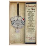 Pawprints Left By You Medallion Ornament