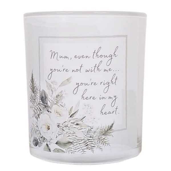 Right Here In My Heart Memorial Candle