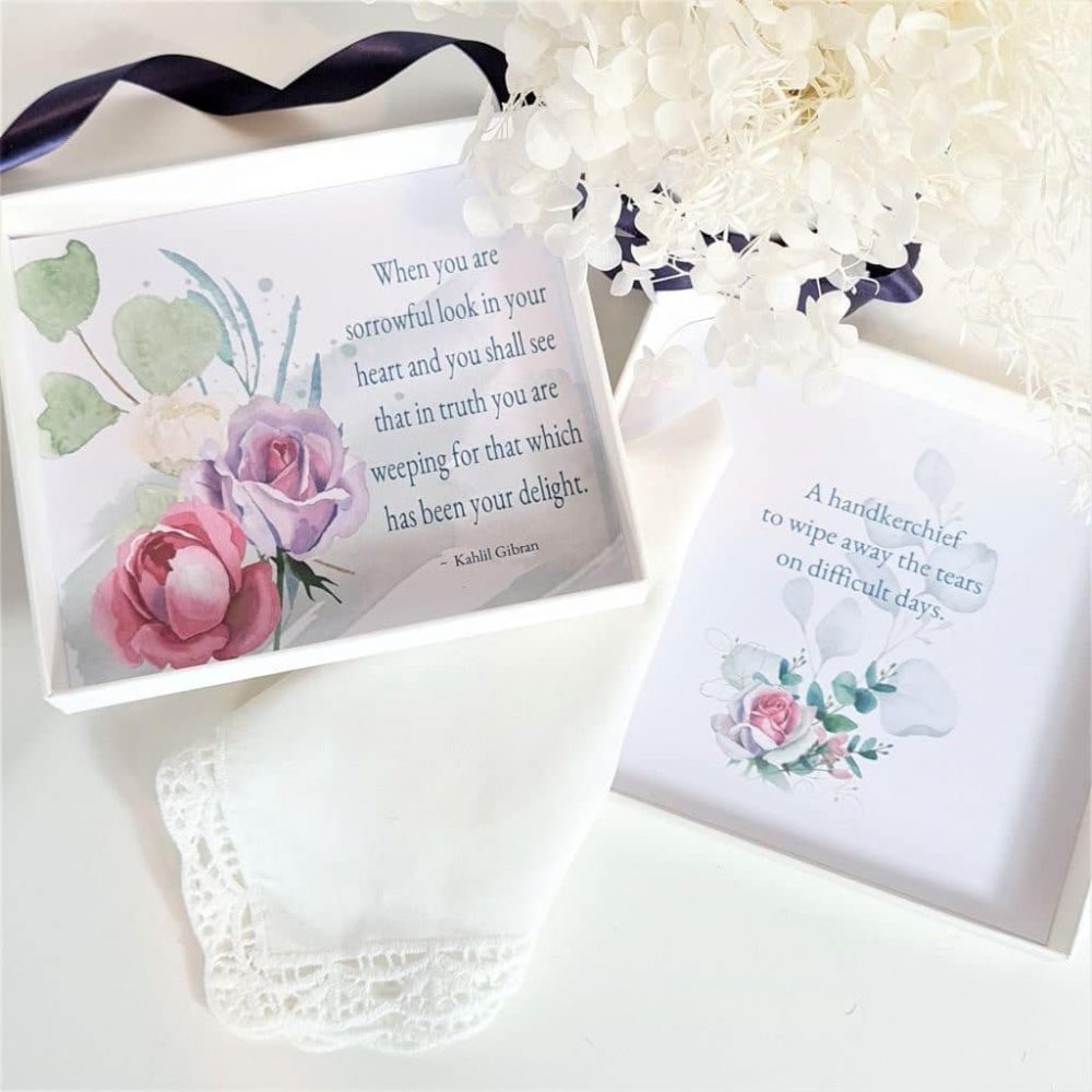 Rose Handkerchief Gift Box