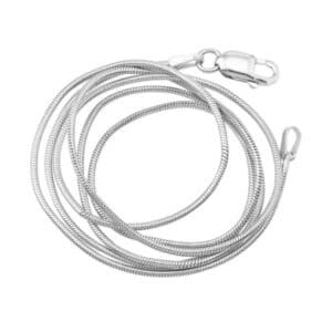 Silver Basic Snake Chain 50cm