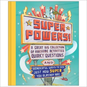 Super Powers Activity Book Front