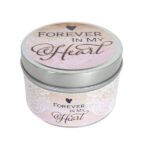 Swirl Travel Tin Candle