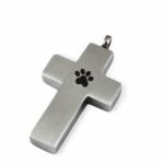 Pawprint Cross Pendant