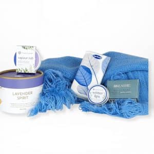 Winter Blues Care Package Gift Hamper