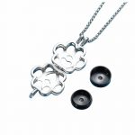 Paw Print Urn Pendant Open