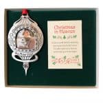 Christmas In Heaven Photo Memorial Ornament In Box