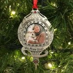 Christmas In Heaven Photo Memorial Ornament In Tree