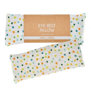 Spot Linen Eye Rest Pillow
