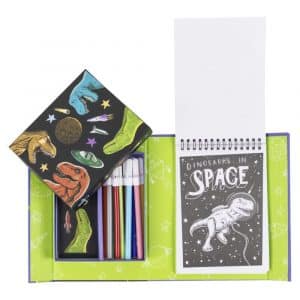 Dinos In Space Colouring Set Contents