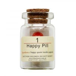 Happy Pill In Bottle