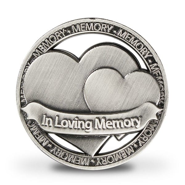 In Loving Memory Open Coin Front