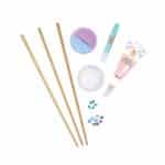 Pastel Power Magic Wand Kit Contents