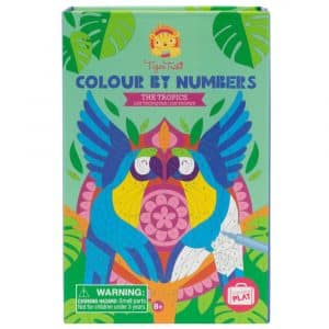 Tropics Colour By Numbers Set