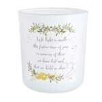 In Memory Christmas Memorial Candle