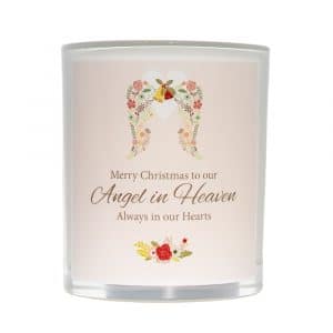 Our Angel Christmas Memorial Candle