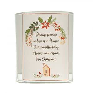 Someone We Love Christmas Memorial Candle