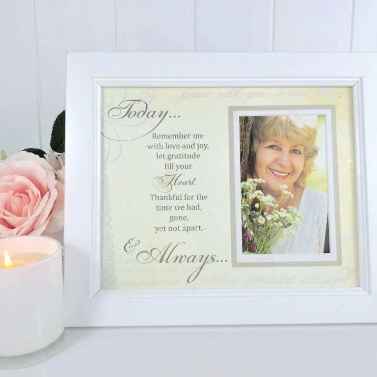 Dad Written On My Heart Photo Frame And Verse Sending Hugs