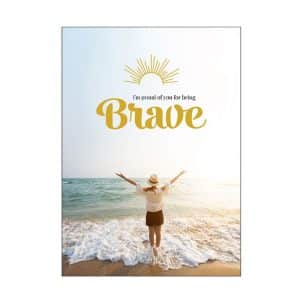 For Being Brave Gift Card