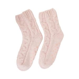 Soft Pink Cosy Room Socks 24