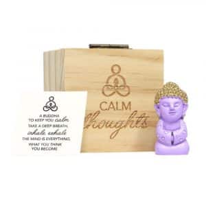 Calm Thoughts Buddha Token