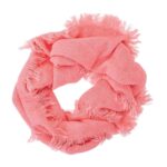 Coral Fringe Snood