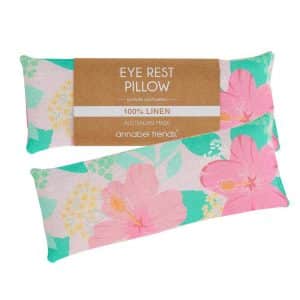 Hibiscus Linen Eye Rest Pillow