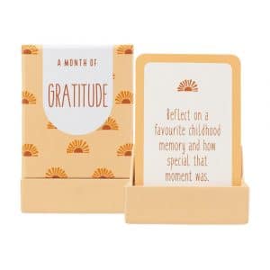A Month Of Gratitude Affirmation Cards