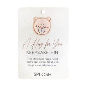 A Hug For You Keepsake Pin Card