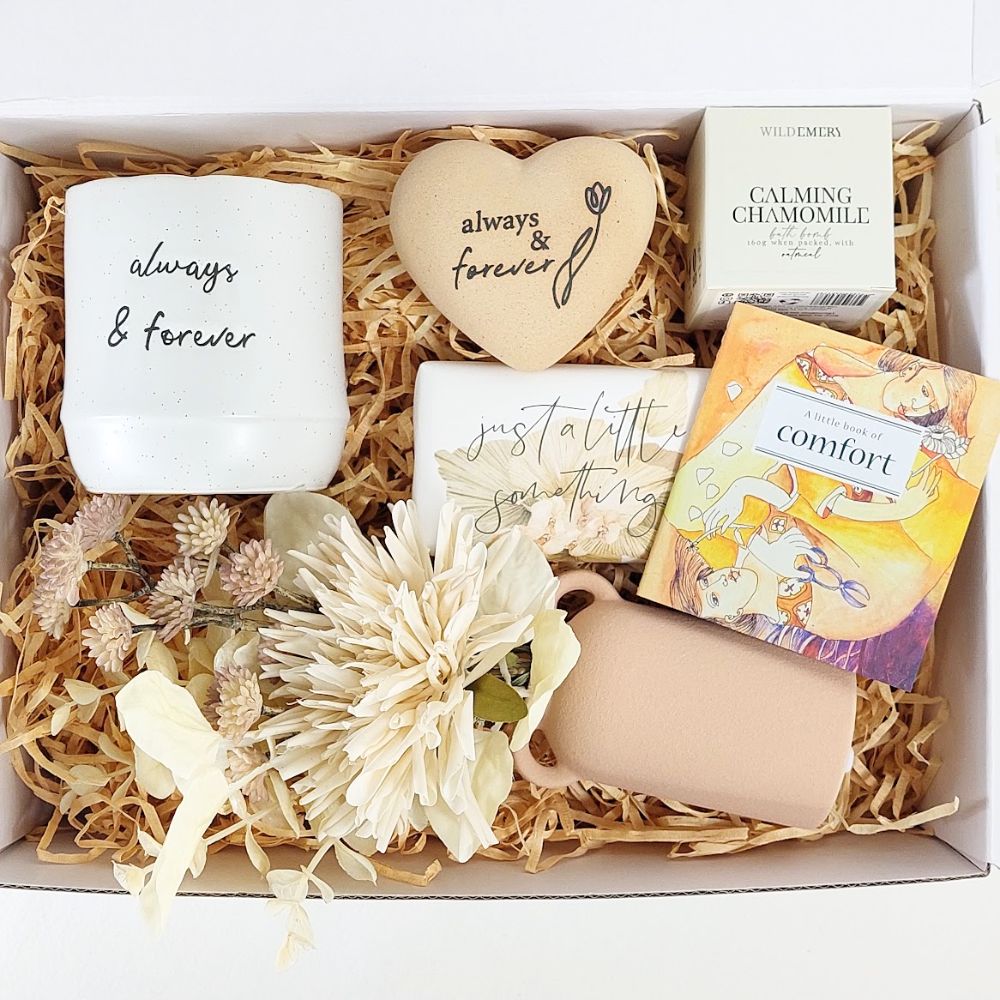 Always And Forever Sympathy Hamper Gift Box