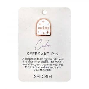 Calm Keepsake Pin Card