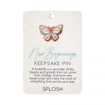 New Beginnings Keepsake Pin Card