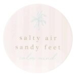 Calm Mind Ceramic Coaster