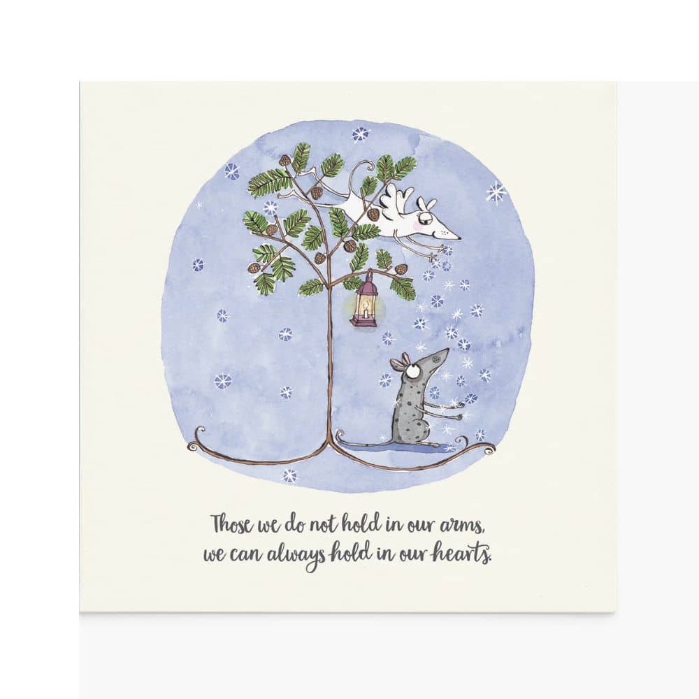 Hold In Our Hearts Sympathy Card