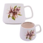 Dusty Pink Magnolia Mug