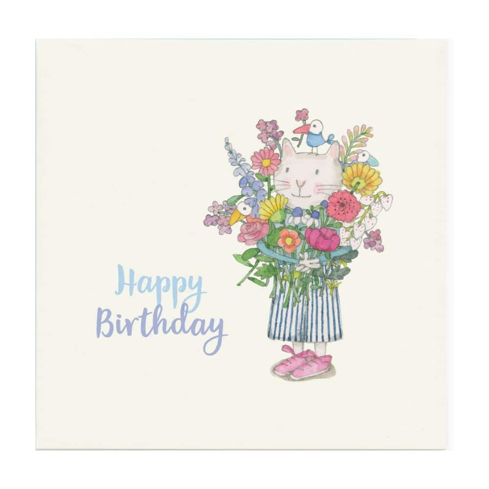 Happy Birthday Gift Card - Sending Hugs