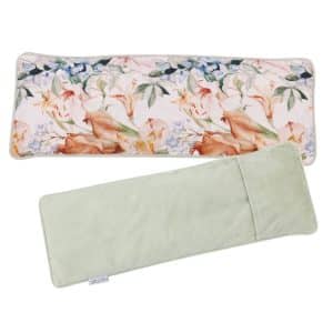 Pastel Floral Heat Pillow Front And Back