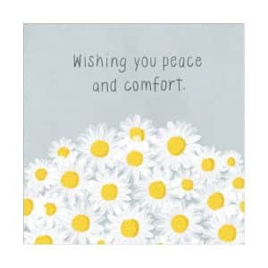 Wishing You Peace Sympathy Card