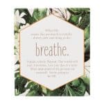 Greenhouse Mindfulness Message Plaque