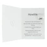 Howlite Pocket Hug Token Inside Card